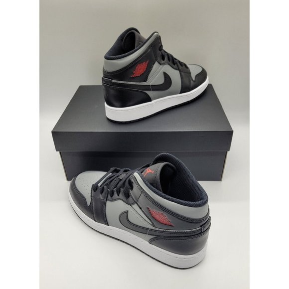 Jordan 1 Mid 'Shadow' (GS) 554725-096 - Picture 7 of 11